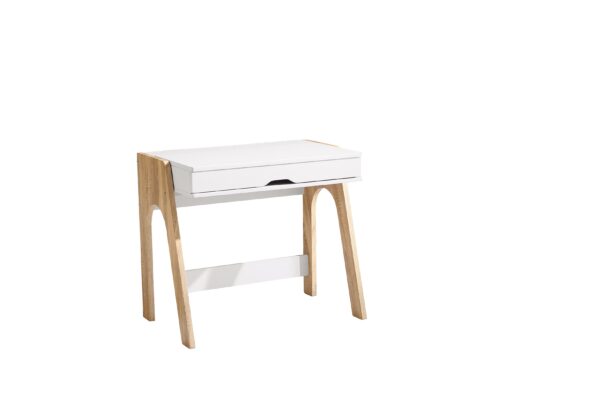 Chattanooga Computer  Desk with Timber Legs & 1 Large Draw