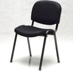 *SYLEX STACKING VISITOR CHAIR* ENERVATE IN COLOURS BLACK OR BLUE