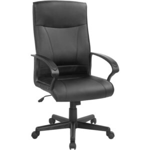 Hemsworth Executive High Back Leather Black  Chair